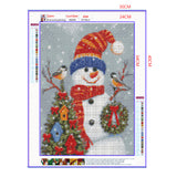 Full Diamond Painting kit - Christmas snowman
