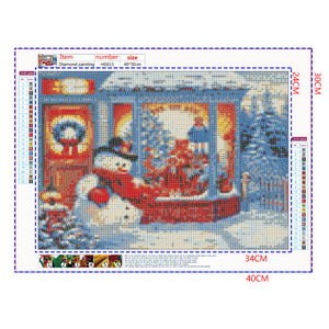 Full Diamond Painting kit - Christmas decoration