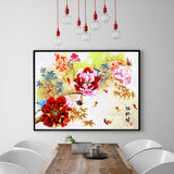 Full Diamond Painting kit - Peony flowers