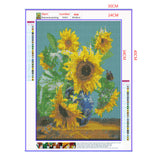 Full Diamond Painting kit - Sunflower