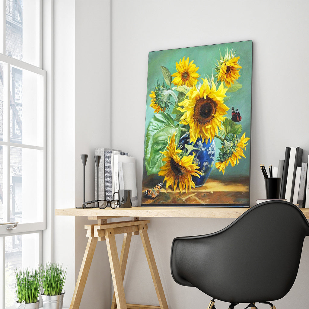 Full Diamond Painting kit - Sunflower