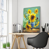 Full Diamond Painting kit - Sunflower