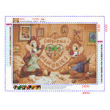 Full Diamond Painting kit - Squirrels' home