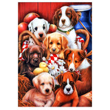 Full Diamond Painting kit - Cute dogs