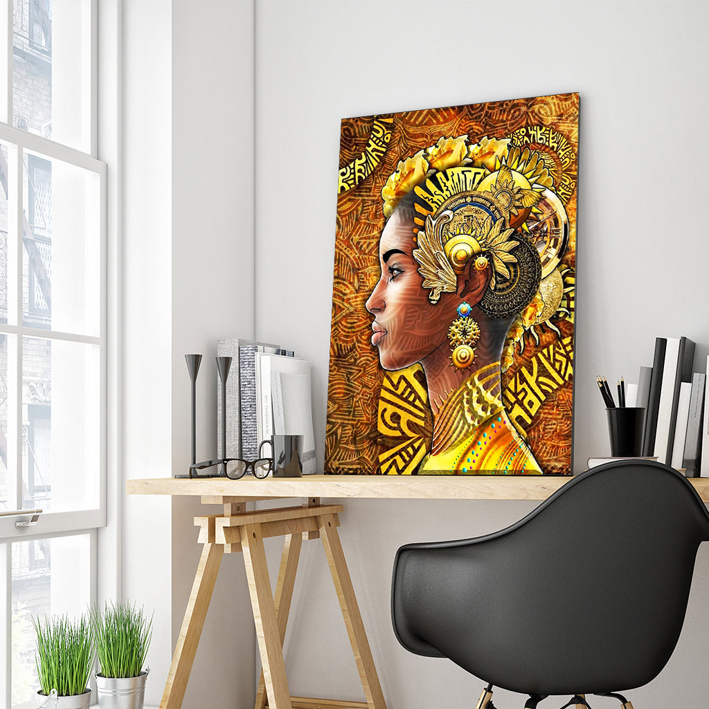 Full Diamond Painting kit - Respectful African Woman