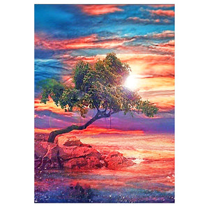 Full Diamond Painting kit - Beautiful sunset on the sea