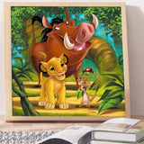 Full Diamond Painting kit - The Lion King