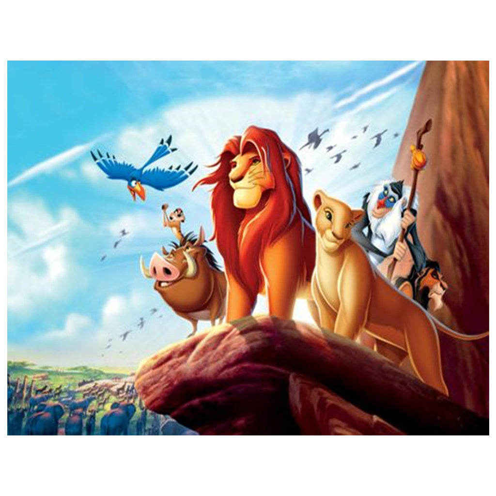 Full Diamond Painting kit - The lion king