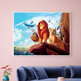 Full Diamond Painting kit - The lion king
