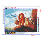 Full Diamond Painting kit - The lion king
