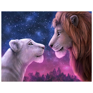 Full Diamond Painting kit - The lion king