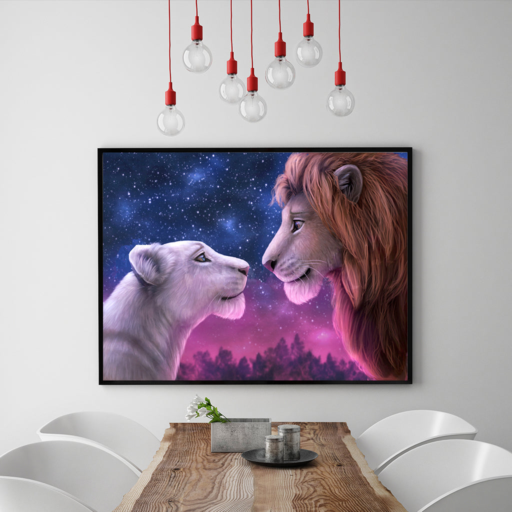 Full Diamond Painting kit - The lion king