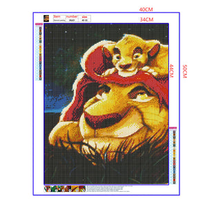 Full Diamond Painting kit - The lion king (16x20inch)