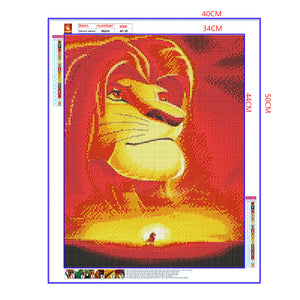 Full Diamond Painting kit - The lion king (16x20inch)