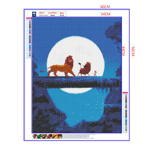 Full Diamond Painting kit - The lion king (16x20inch)
