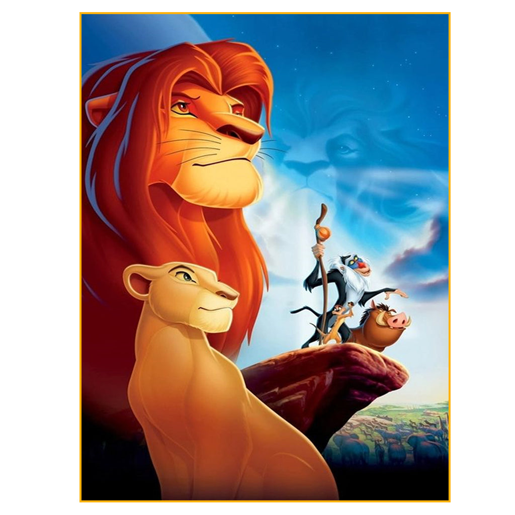 Full Diamond Painting kit - The lion king (16x20inch)