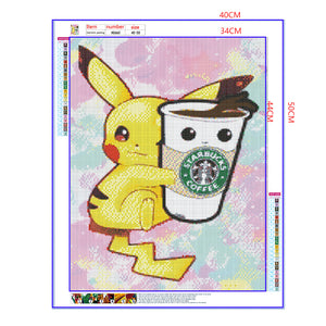 Full Diamond Painting kit - Pikachu (16x20inch)