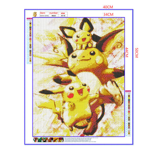 Full Diamond Painting kit - Pikachu (16x20inch)