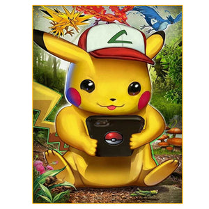 Full Diamond Painting kit - Pikachu (16x20inch)