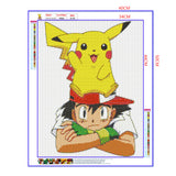 Full Diamond Painting kit - Pikachu (16x20inch)