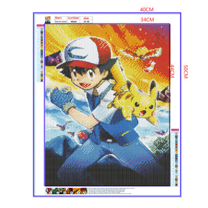 Full Diamond Painting kit - Pikachu (16x20inch)