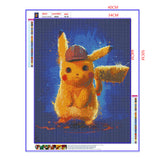 Full Diamond Painting kit - Pikachu (16x20inch)