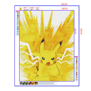 Full Diamond Painting kit - Pikachu (16x20inch)
