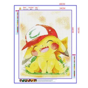 Full Diamond Painting kit - Pikachu (16x20inch)