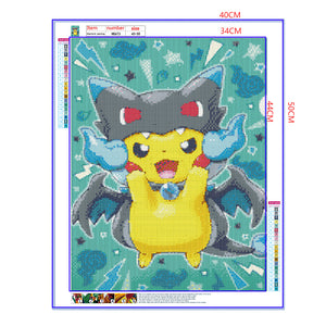 Full Diamond Painting kit - Pikachu (16x20inch)