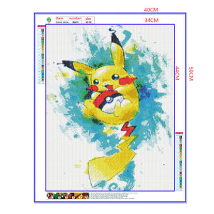 Full Diamond Painting kit - Pikachu (16x20inch)
