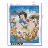 Full Diamond Painting kit - Snow White (16x20inch)