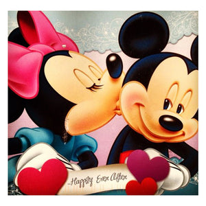 Full Diamond Painting kit - Mickey and Minnie
