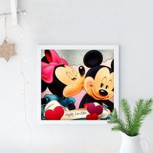 Full Diamond Painting kit - Mickey and Minnie