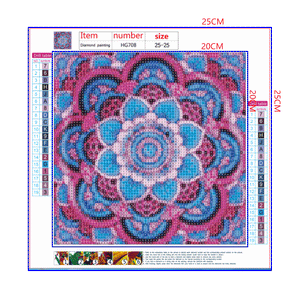 Full Diamond Painting kit - Mandala