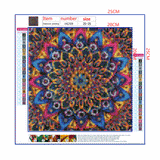 Full Diamond Painting kit - Mandala