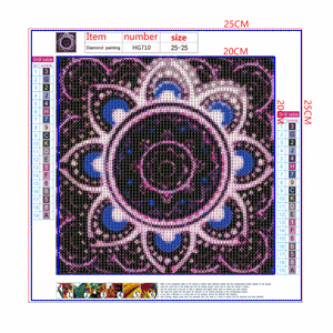 Full Diamond Painting kit - Mandala