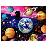 Full Diamond Painting kit - Happy planets