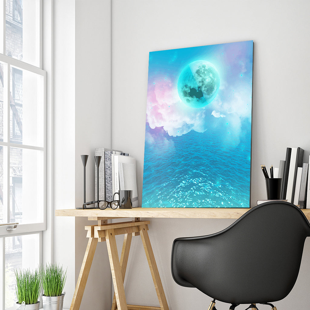 Full Diamond Painting kit - Blue planet and sea