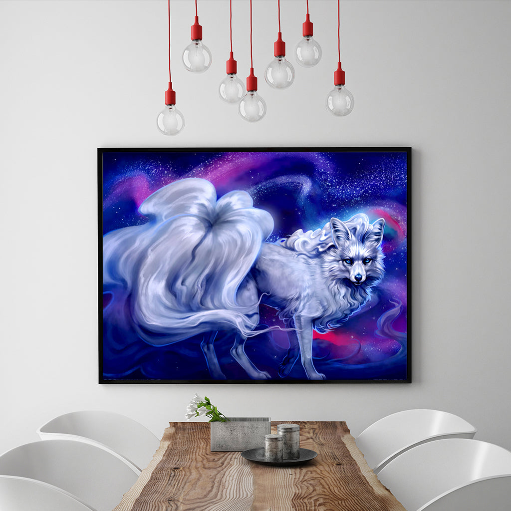 Full Diamond Painting kit - Fantasy Arctic Fox