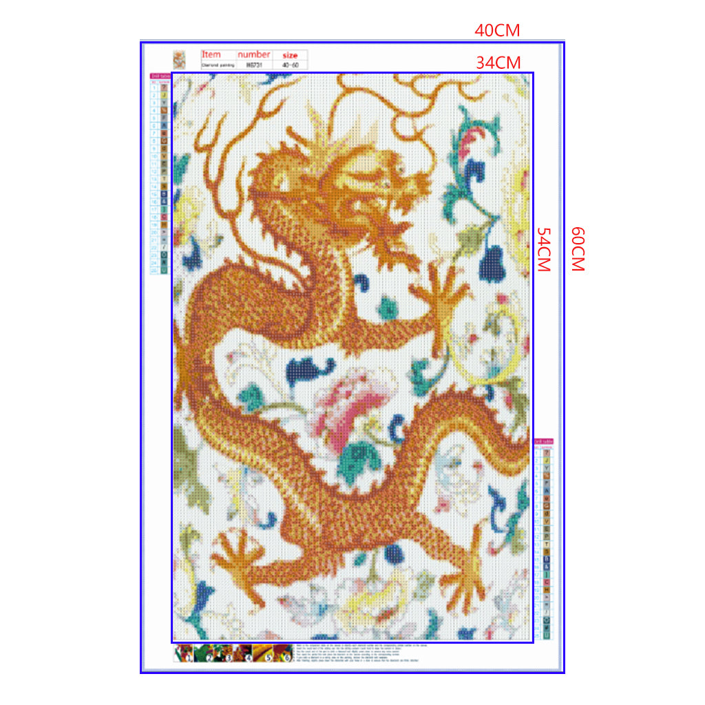 Full Diamond Painting kit - Dragon (16x24inch)