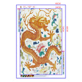 Full Diamond Painting kit - Dragon (16x24inch)
