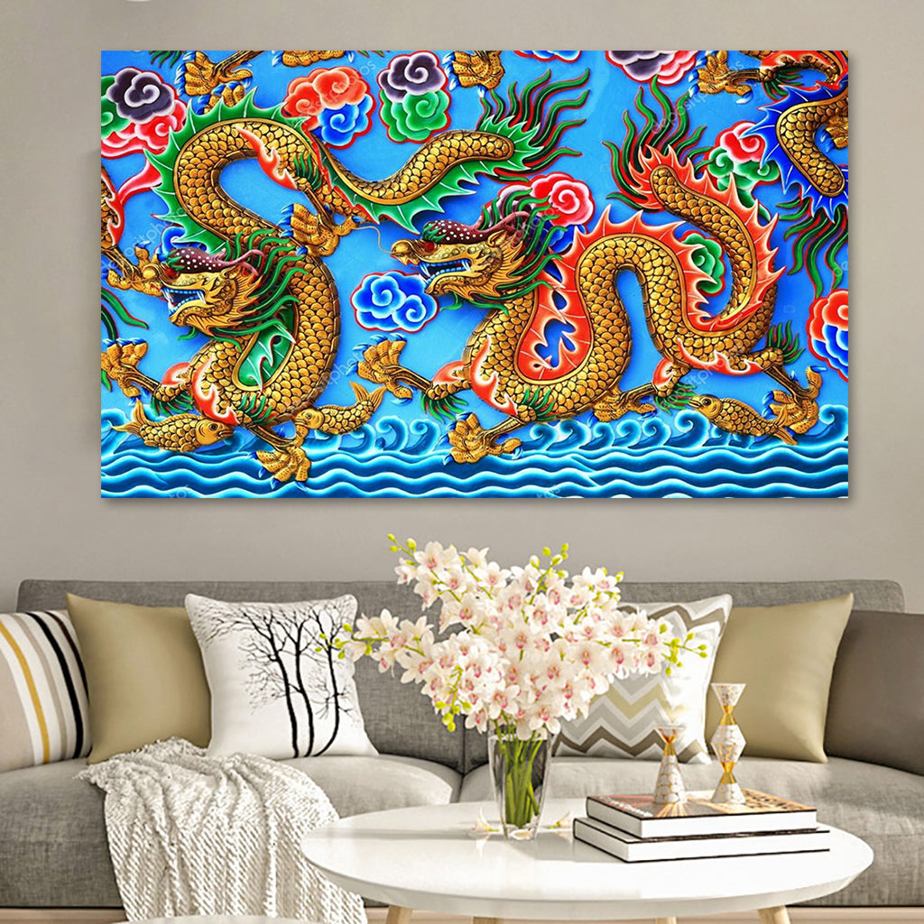 Full Diamond Painting kit - Dragon (16x24inch)