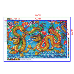 Full Diamond Painting kit - Dragon (16x24inch)