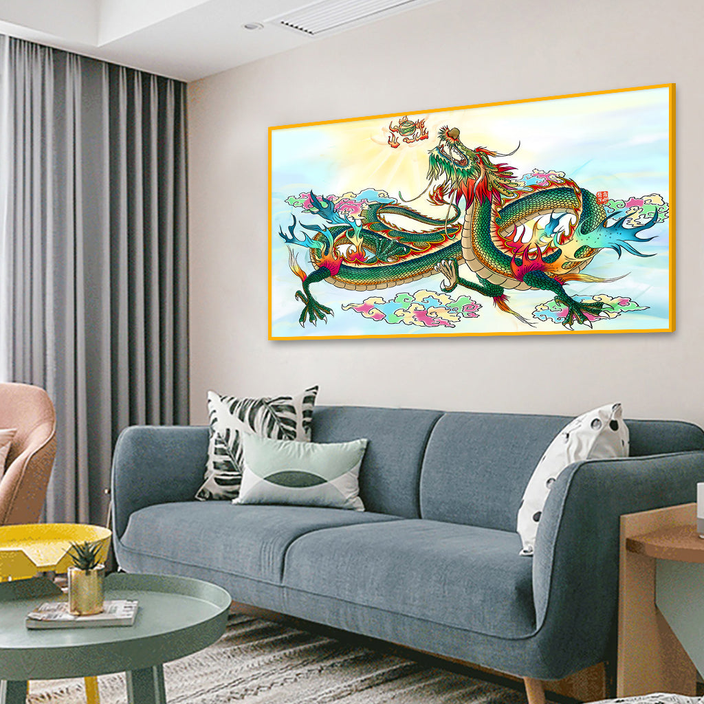 Full Diamond Painting kit - Dragon (16x24inch)