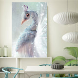 Full Diamond Painting kit - Beautiful peacock (16x24inch)