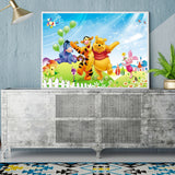 Full Diamond Painting kit - Winnie the pooh happy birthday