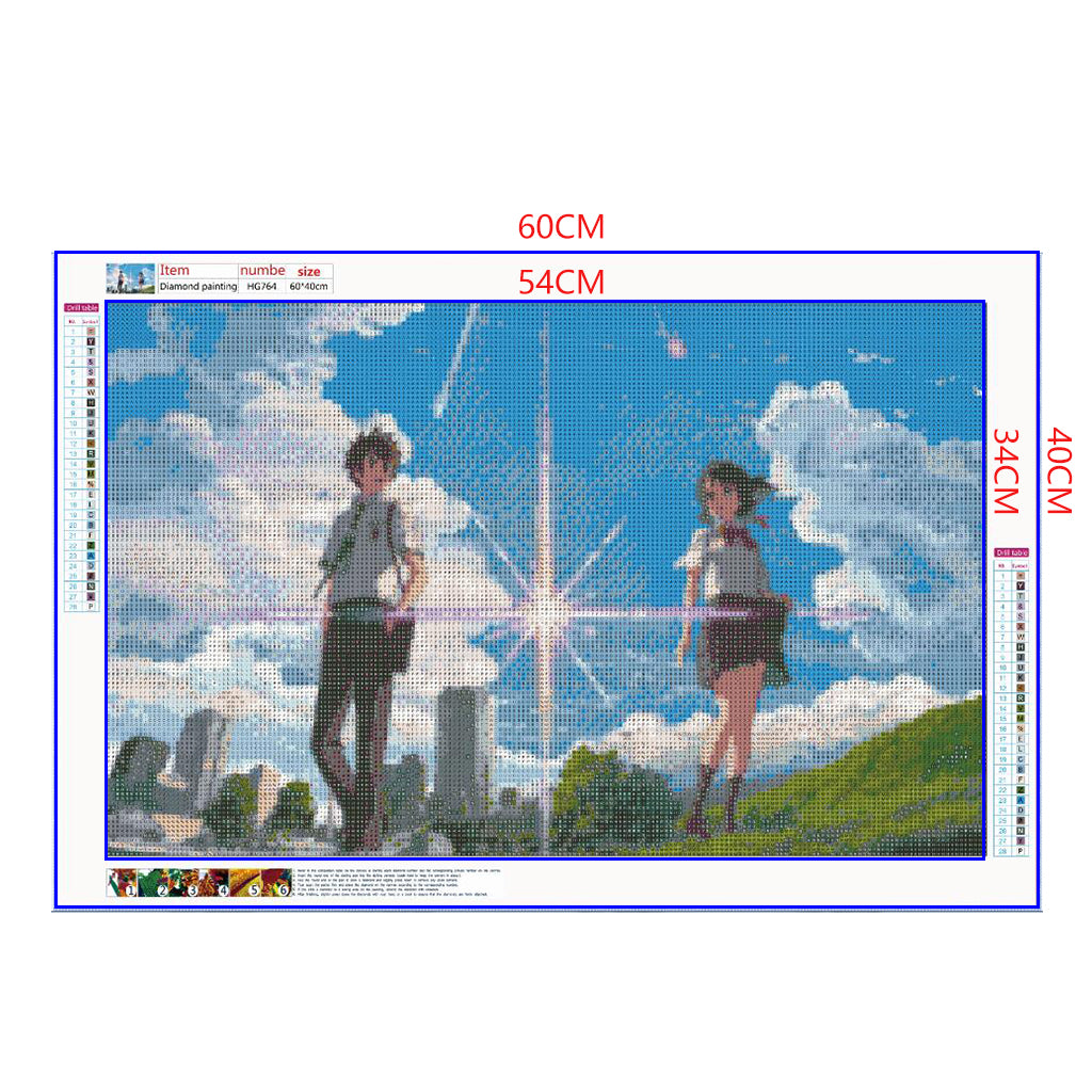 Full Diamond Painting kit - Your name (16x24inch)