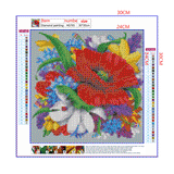 Full Diamond Painting kit - Beautiful flower