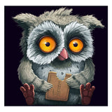 Full Diamond Painting kit - Cute owl