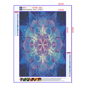 Full Diamond Painting kit - Mandala